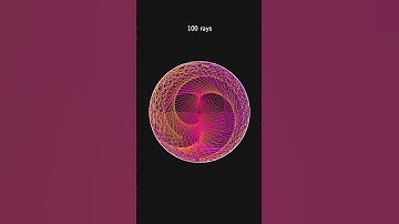 5000 Rays go Full Circle #maths #math #physics #adhd #satisfying #mathematics #shorts #shortsfeed