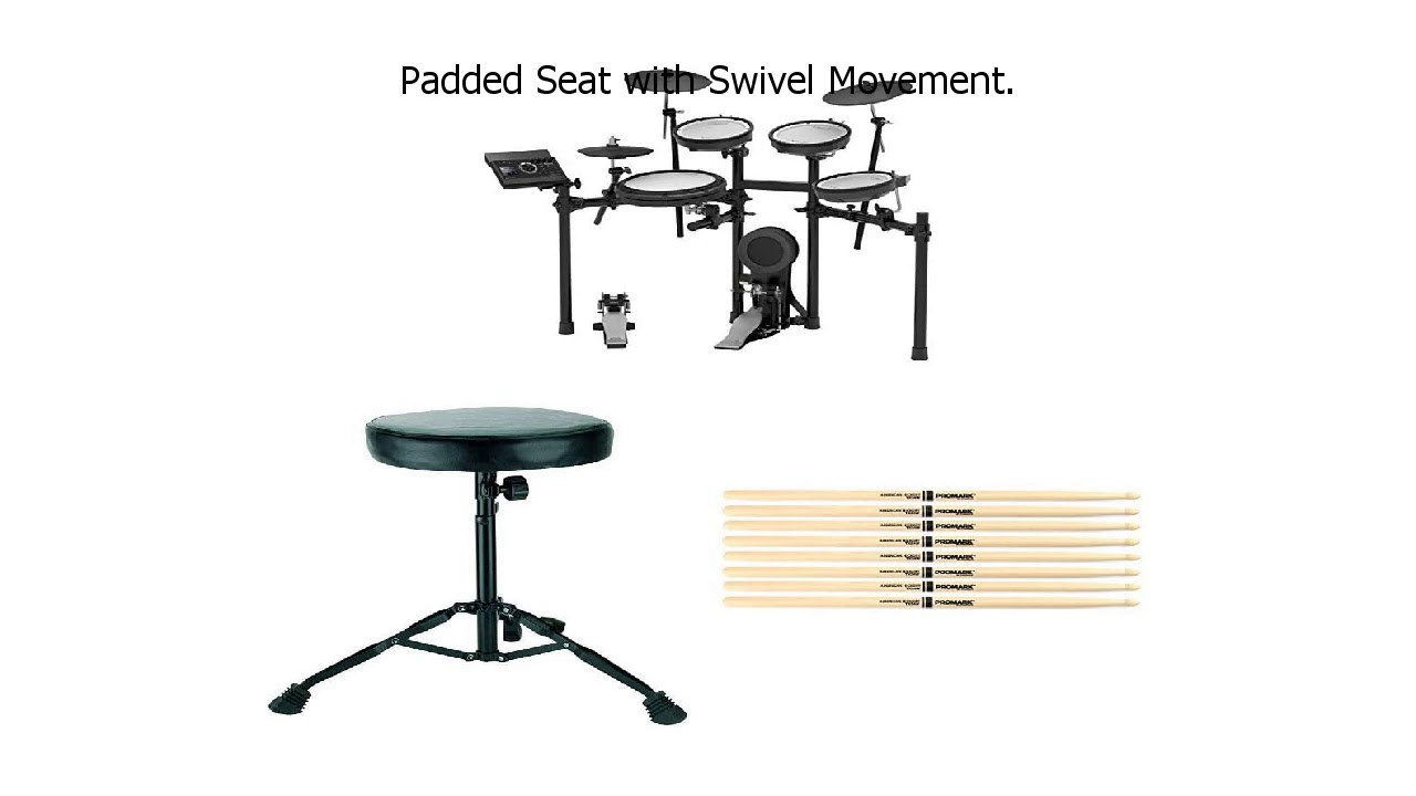 Special Discount on Roland TD 17KV Electronic Drum Kit Bundle with 4