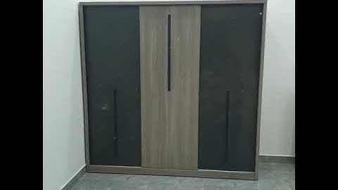 TỦ QUẦN ÁO CỬA LÙA 3 CÁNH, GỖ MDF