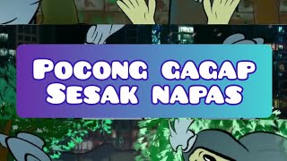 pocong gagap sesak napas, #animasi #humor #lucu #video #pocong #parody #hororkomedi #ngakak #shrots