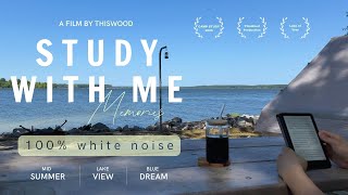 2-HOUR STUDY WITH ME ☀️ / Ultimate Comfort White Noise 🌥️ / 30-5 Pomodoro / Focus ADHD Relief