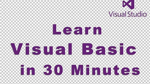 Learn Visual Basic in 30 Minutes