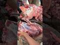 Beef Cutting Skills By Butcher - 1325 #beef #mutton #meat