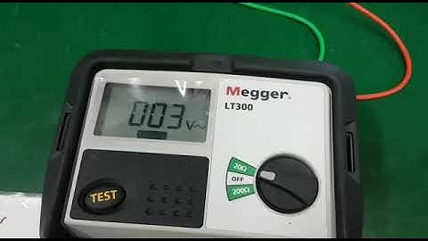 Megger LT 300 Repairs by Dynamics Circuit (S) Pte. Ltd.
