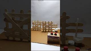 Electric Gate • Dc Motor | #dcmotor #tech #youtubeshorts #dcmotorproject