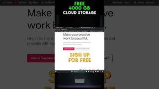 Get Up to 4000GB Free Cloud Storage #GoogleDrive #Storage #FreeCloudStorage #Playbook #4000GB