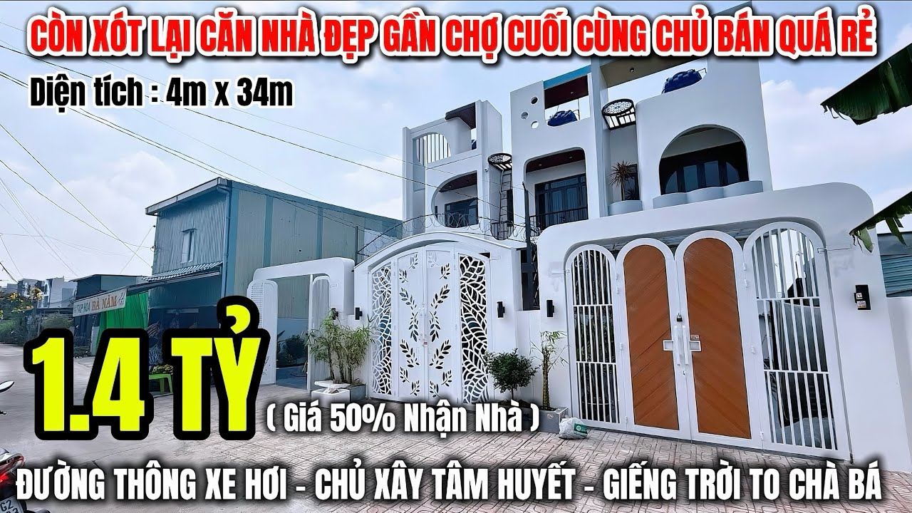 Còn Xót Lại 🥲 Căn Nhà Đẹp Gần Chợ Cuối Cùng Chủ Bán Giá Quá Rẻ | REVIEW NHÀ ĐẸP BÌNH CHÁNH