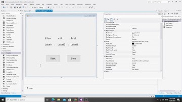 เขียนโปรแกรมจับเวลา ด้วยโปรแกรม Visual Studio 2012