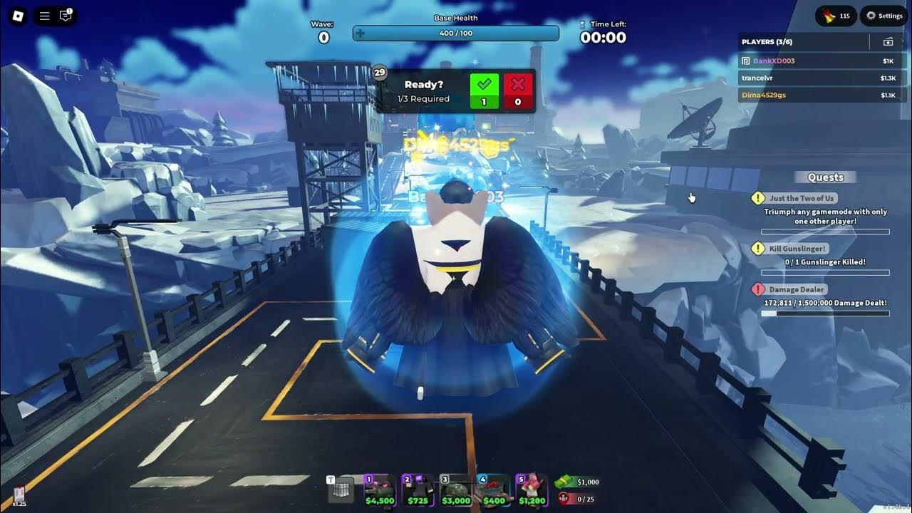Roblox TDS FROST INVASION Easy YouTube