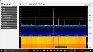 AIR BAND received by USB Dongle + SDR screenshot 2