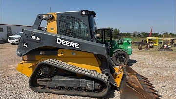 How To Use John Deere Hydraulic Quick Attach On A 333G Skidsteer