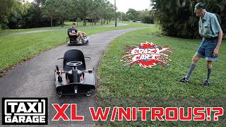 Crazy Cart XL with Nitrous?!