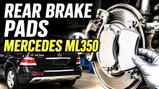 Mercedes ML350 Rear Brake Pads Replacement: Quick, Fast & Easy!
