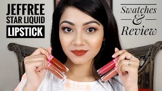 JEFFREE STAR Lip Swatches - VELOUR LIQUID LIPSTICK 💄💋\& Review | On Asian Skin - LINDA