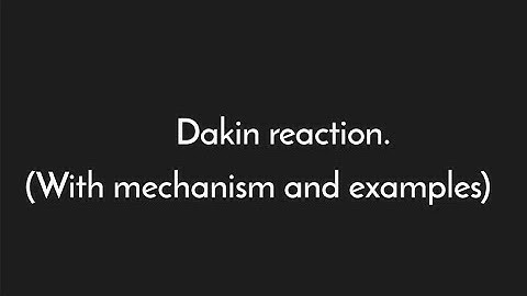 Dakin reaction| Name reaction| Oxidation of phenolic aldehydes and ketones | M.Sc organic chemistry