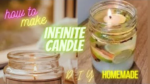 DIY CANDLE || How to make Infinite Candle || CANDLE that never goes out