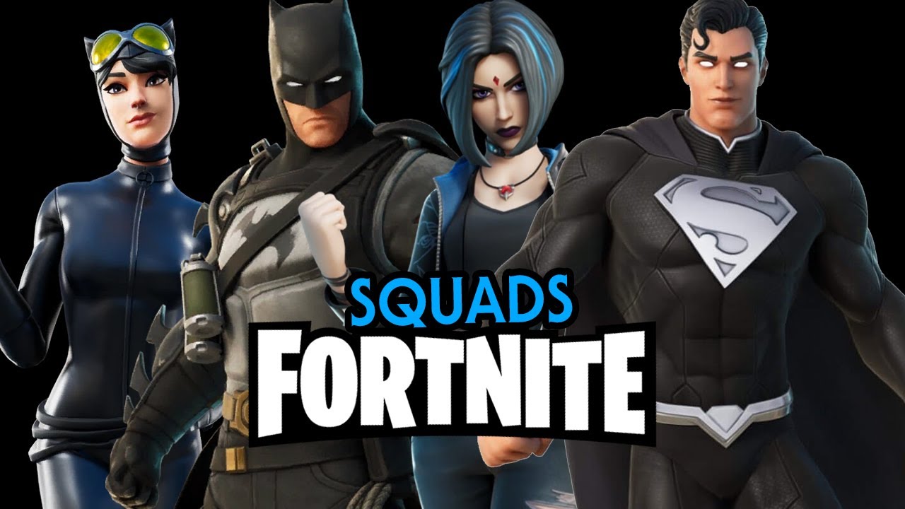 Fortnite DC SQUAD Victory Royale BUILD - YouTube