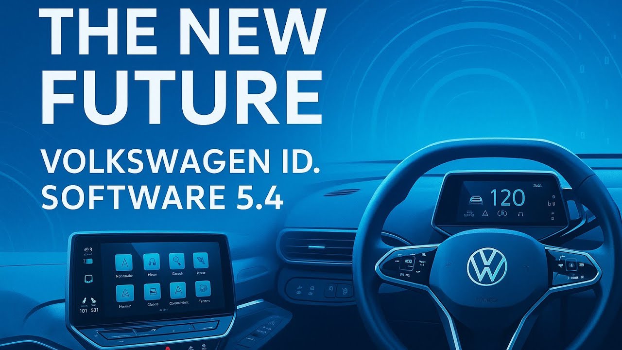 Volkswagen ID Software 5.4. Whats new and good news for the 4.x users!