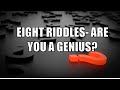 Amazing Riddles- Are You a Genius? | Test Your Brain With These Brain Teasers