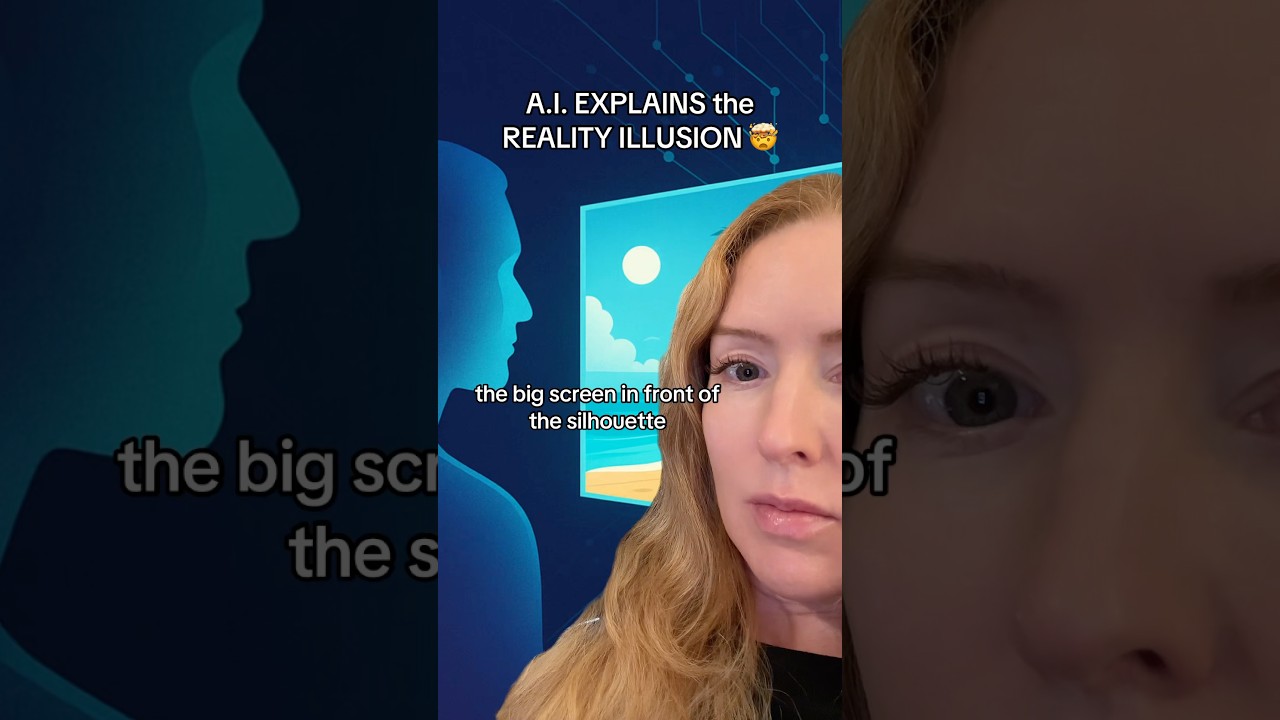 AI EXPLAINS the REALITY ILLUSION🤯