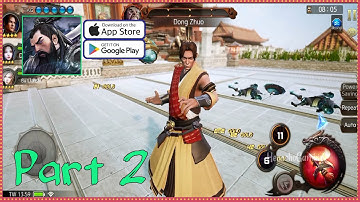 Blades of Three Kingdoms Return Mobile Gameplay Walkthrough (Android, iOS) Part 2