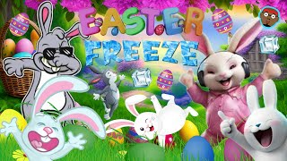 Easter Freeze | Bunny Hop Dance Break | Please Don't Move | PhonicsMan Fitness Easter