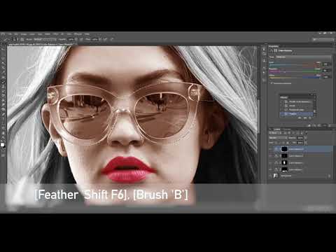 Black  and White to Colored Photoshop Tutorials