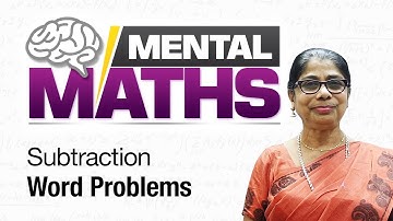 Learn basic of mental Maths for beginners | Subtraction Word Problems | Maths Tricks
