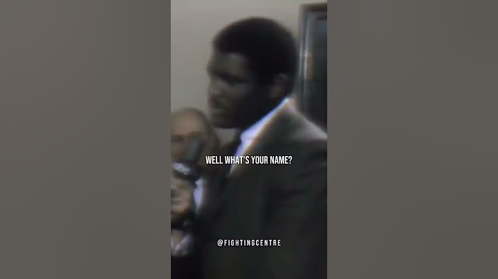 What’s my name!? - Muhammad Ali 🤩🐐