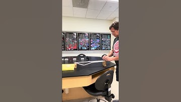 One dimensional motion along tracks