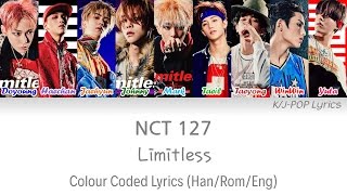 Chords for NCT 127 (엔씨티 127) - Limitless (무한적아) Colour Coded Lyrics (Han/Rom/Eng)