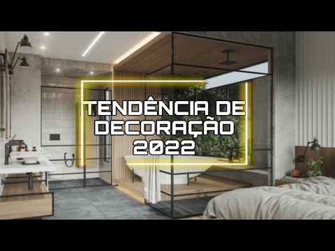 Vídeo: Projeto moderno do quarto de 2022 - tendências e cores de interiores