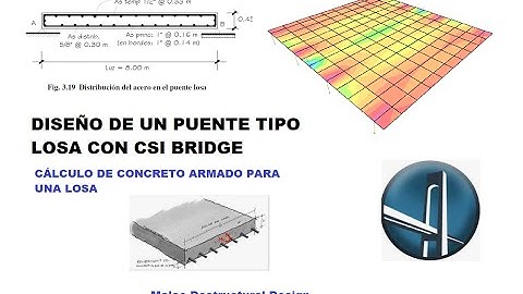 Diseño de puente tipo losa con CSI bridge