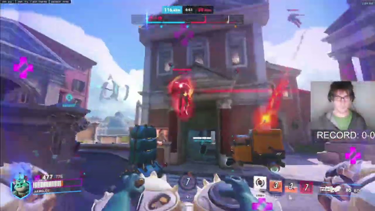 THE RANK # 51 TANK | HARBLEU | ZARYA AND HAMMOND OVERWATCH 2 SEASON 11