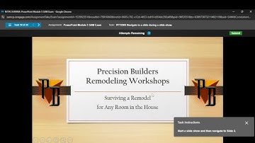 OADM 24220: Presentation & Design | PowerPoint Module 5 Sam Exam | PowerPoint Module 5 Sam Exam