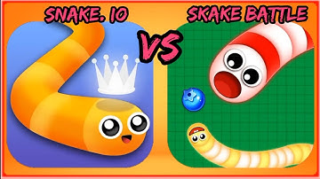 Snake. Io Vs Snake Battle