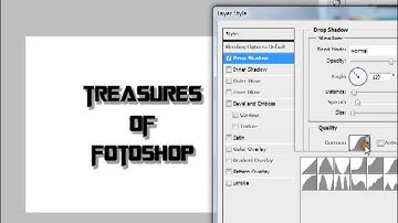 Different text shadow effect in Photoshop Cs5