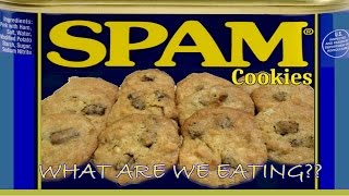 SPAM Cookies?!?! - WHAT ARE WE EATING?? - How To Make SPAM Cookies - The Wolfe Pit