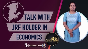 Talk with JRF Holder | Athira V P | NTA UGC NET JRF in Economics | Kiran Raj Talks | Apple B Academy