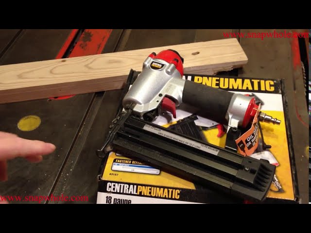 Harbor Freight 18 Gauge Brad Nailer 