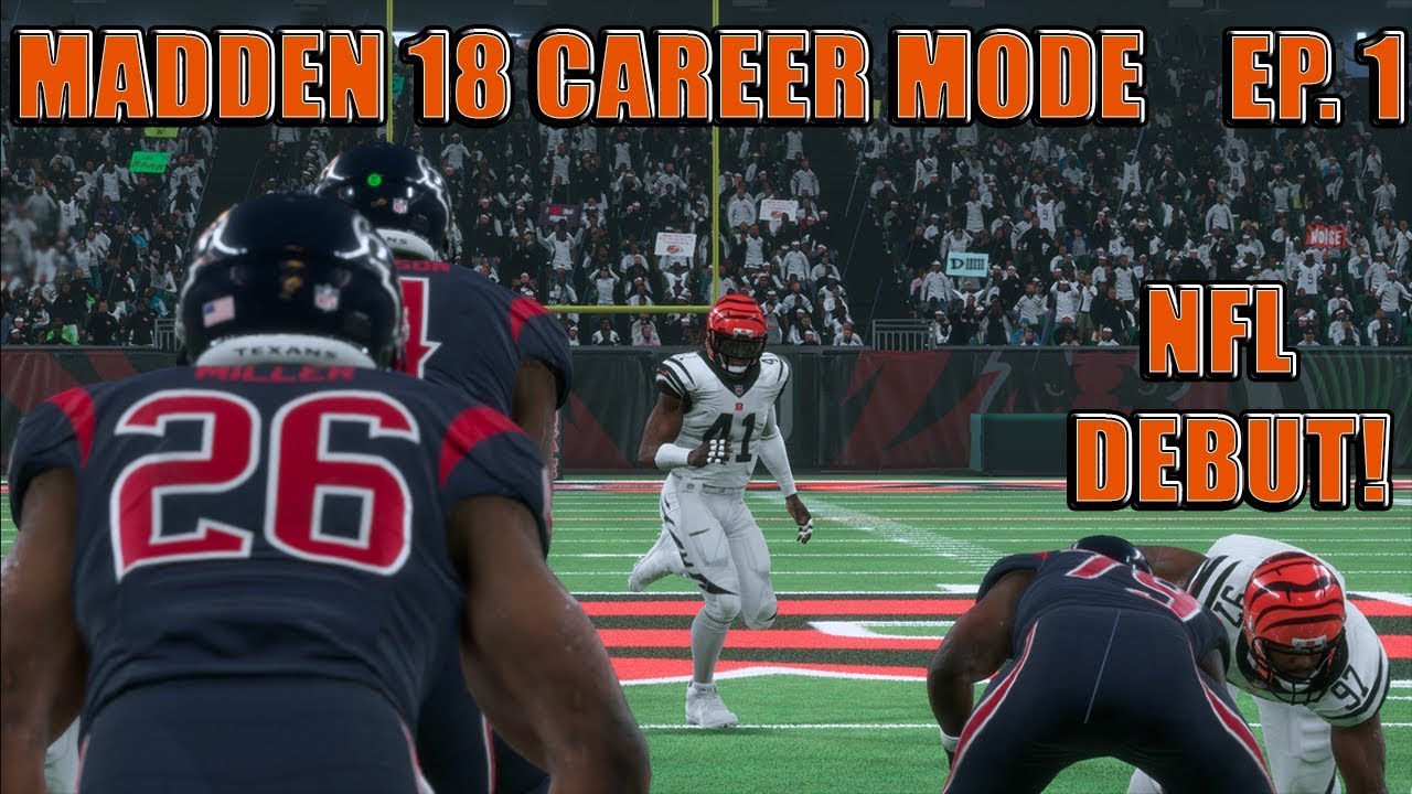MADDEN 18 CAREER MODE | RAY RAY FRANKLIN NFL DEBUT EP. 1