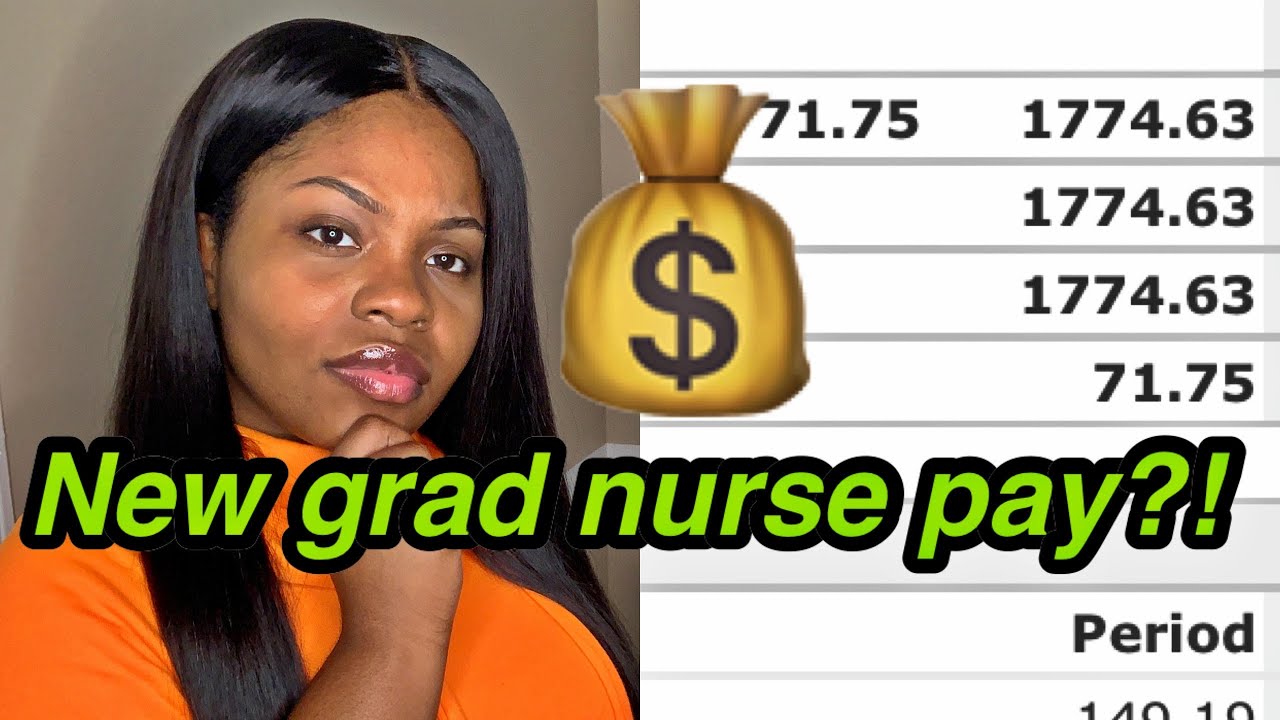 REVEALING MY NURSE CHECKS! NEW GRAD NURSE PAY IS LOW? RN LPN CNA YouTube