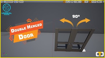 How To Make A Regular Double Door | UE4 Tutorial