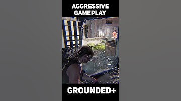 Abby & Scars Aggressive Infected Gameplay GROUNDED+ (The Last of Us 2)