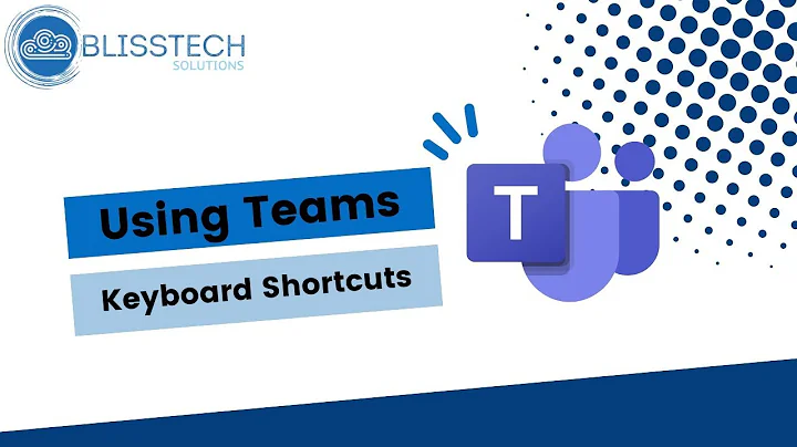 Using Teams Keyboard Shortcuts