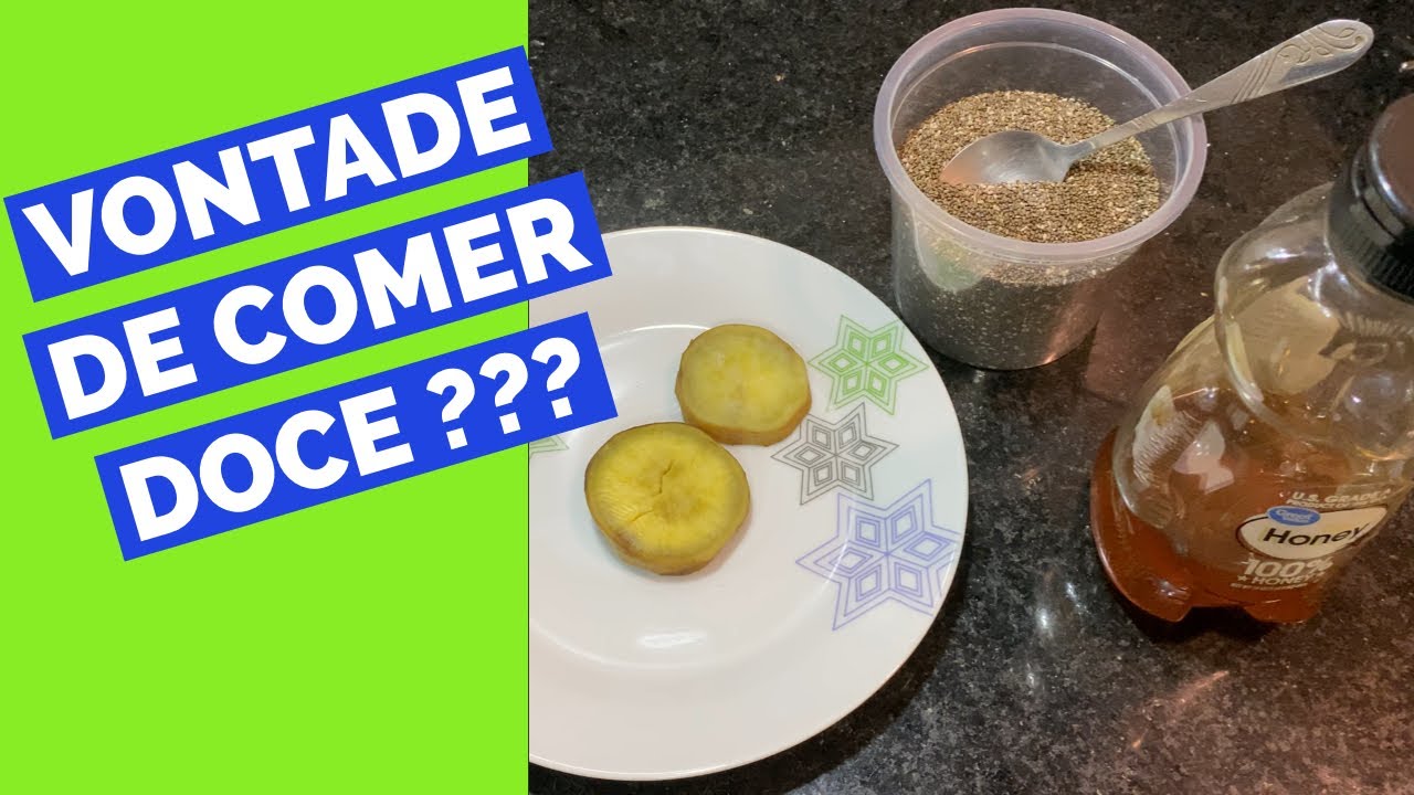 RESOLVA A SUA VONTADE DE COMER DOCE À NOITE #EMAGRECER - YouTube