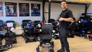 Quickie Q50 R Carbon Fiber Powerchair - In Depth Demonstration