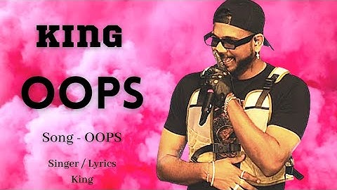OOPS | Official music video | Champagne Talk | King , Zahrah S Khan |
