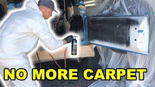 Painting Jeep JK Floors w Upol Raptor Liner Bed Liner
