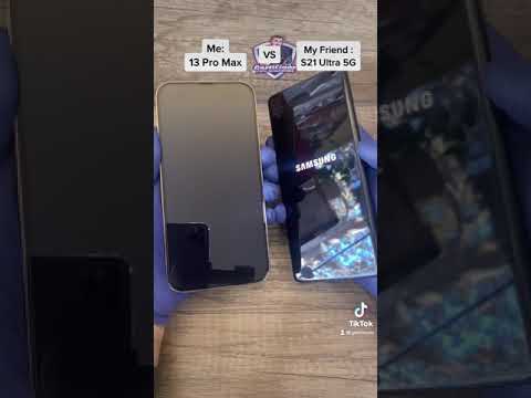 iPhone 13 Pro Max VS Samsung S21 Ultra 5G